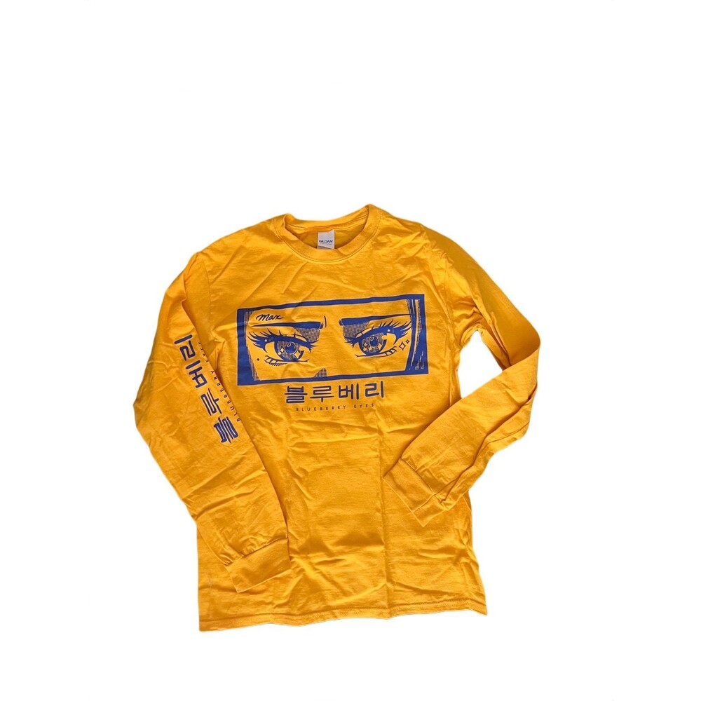 blueberry eyes long sleeve tee